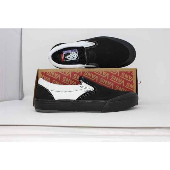 Men's Vans BMX Slip-On Black/White VN0A5HEY39M - Picture 2 of 8